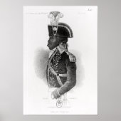 Portrait von Toussaint L'Ouverture Poster (Vorne)