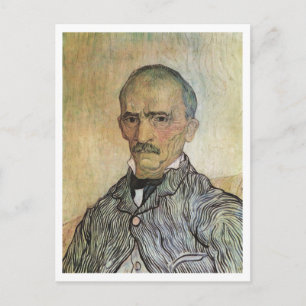 Portrait von Trabuc, Van Gogh Fine Art Malerei Postkarte