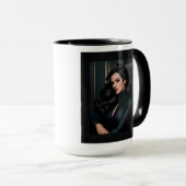 Portrait von Tressa Straninski von Xzendor7 Tasse (VorderseiteRechts)