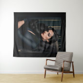 Portrait von Tressa Straninski von Xzendor7 Wandteppich (Beispiel (Horizontal))