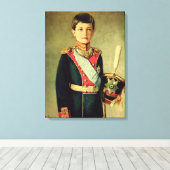 Portrait von Tsarevitch Alexei Nikolajewitsch; Leinwanddruck (Insitu (Holzboden))
