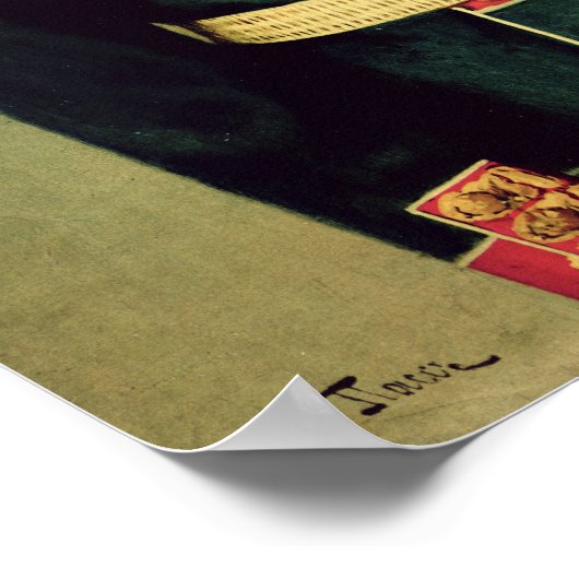 Portrait von Tsarevitch Alexei Nikolajewitsch; Poster (Ecke)