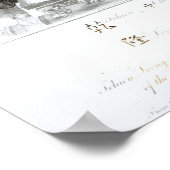 Portrait von Tsien-Loeng Poster (Ecke)