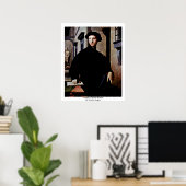 Portrait von Ugolino Martelli. Von Bronzino Angelo Poster (Heimbüro)