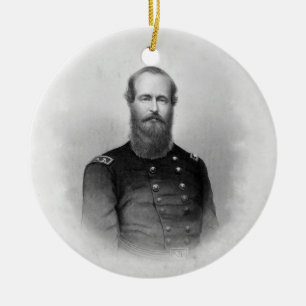 Portrait von Ulysses S. Grant Keramik Ornament