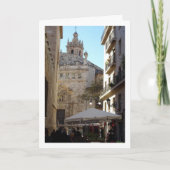 Portrait von Valencia, España Karte (Vorderseite)