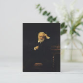 Portrait von Victor Hugo 1879 Postkarte (Stehend Vorderseite)