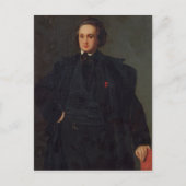 Portrait von Victor Hugo, c.1833 Postkarte (Vorderseite)