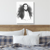 Portrait von Victor Hugo Leinwanddruck (Insitu (Schlafzimmer))