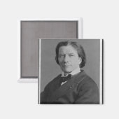 Portrait von Victorien Sardou Magnet (Vorderseite/Rückseite)