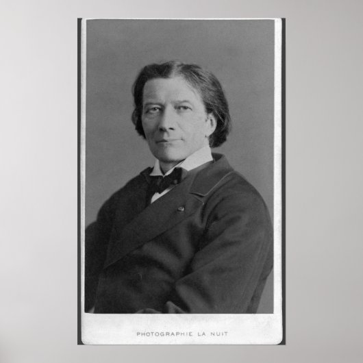 Portrait von Victorien Sardou Poster (Vorne)