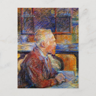 Portrait von Vincent Van Gogh Postkarte
