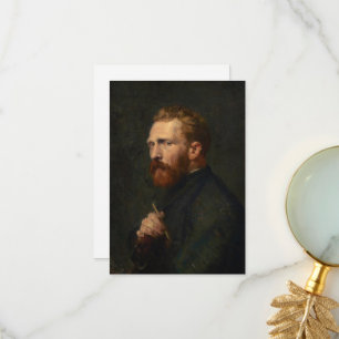 Portrait von Vincent van Gogh von John Peter Russe Dankeskarte