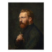 Portrait von Vincent van Gogh von John Peter Russe Fotodruck (Vorne)