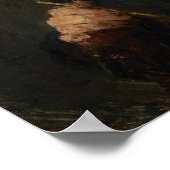 Portrait von Vincent van Gogh von John Peter Russe Poster (Ecke)