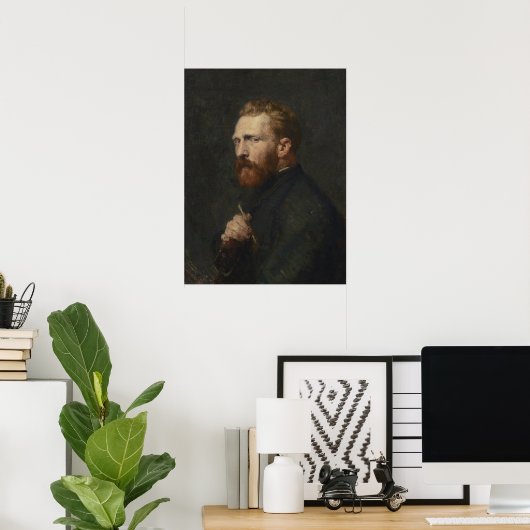 Portrait von Vincent Van Gogh von John Russell Poster (Heimbüro)