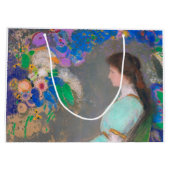 Portrait von Violette Heymann, Redon Große Geschenktüte (Rückseite)