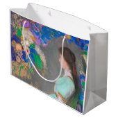 Portrait von Violette Heymann, Redon Große Geschenktüte (Rückseite Schrägansicht)