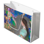 Portrait von Violette Heymann, Redon Große Geschenktüte (Vorderseite Schrägansicht)
