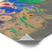 Portrait von Violette Heymann, Redon Poster (Ecke)