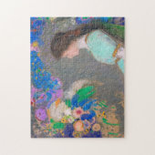 Portrait von Violette Heymann, Redon Puzzle (Vertikal)