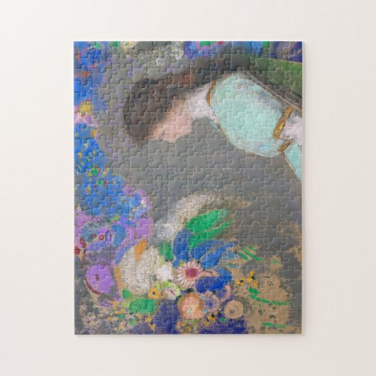 Portrait von Violette Heymann, Redon Puzzle (Vertikal)