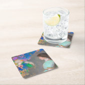 Portrait von Violette Heymann, Redon Rechteckiger Pappuntersetzer (Vor Ort)