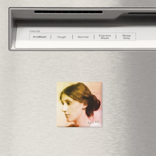 Portrait von Virginia Woolf (1902) Magnet (In Situ (Geschirrspüler))