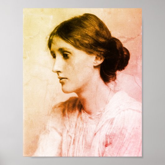 Portrait von Virginia Woolf (1902) Poster (Vorne)