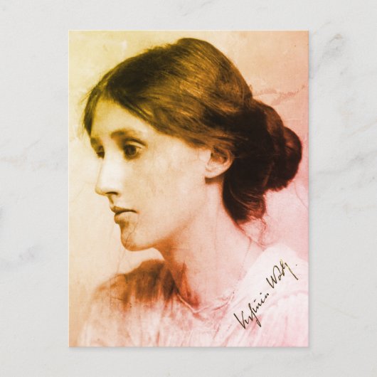 Portrait von Virginia Woolf (1902) Postkarte (Vorderseite)