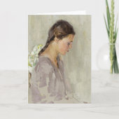 Portrait von Vivian | William Herbert Dunton Karte (Vorderseite)