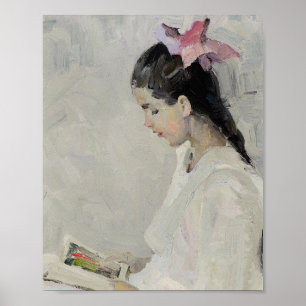 Portrait von Vivian   William Herbert Dunton Poster