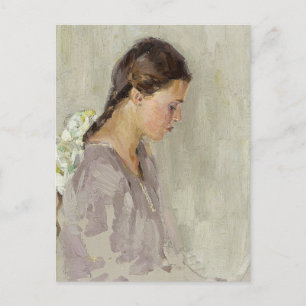 Portrait von Vivian   William Herbert Dunton Postkarte