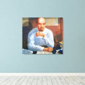Portrait von Vladimir Ilyich Lenin , 1934 Leinwanddruck (Insitu (Holzboden))
