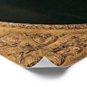 Portrait von Voltaire nach 1718 Poster (Ecke)