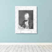Portrait von Walter Scott Leinwanddruck (Insitu (Holzboden))