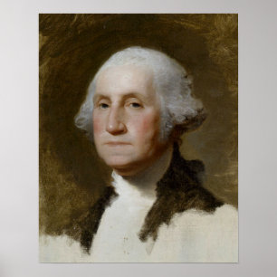 Portrait von Washington Poster