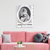 Portrait von William Caxton Leinwanddruck (Insitu (Wohnzimmer))