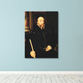Portrait von William Cecil Leinwanddruck (Insitu (Holzboden))