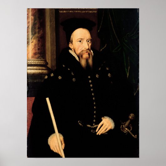 Portrait von William Cecil Poster (Vorne)