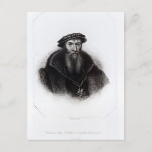Portrait von William, Erster Lord Paget Postkarte