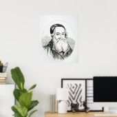 Portrait von William Grindal Poster (Heimbüro)