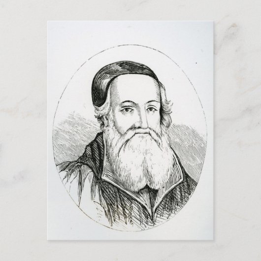 Portrait von William Grindal Postkarte (Vorderseite)