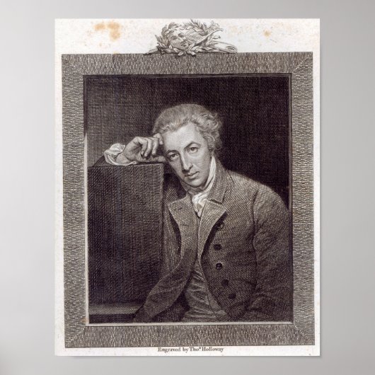 Portrait von William Hayley Poster (Vorne)