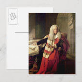 Portrait von William Murray Postkarte (Vorne/Hinten)