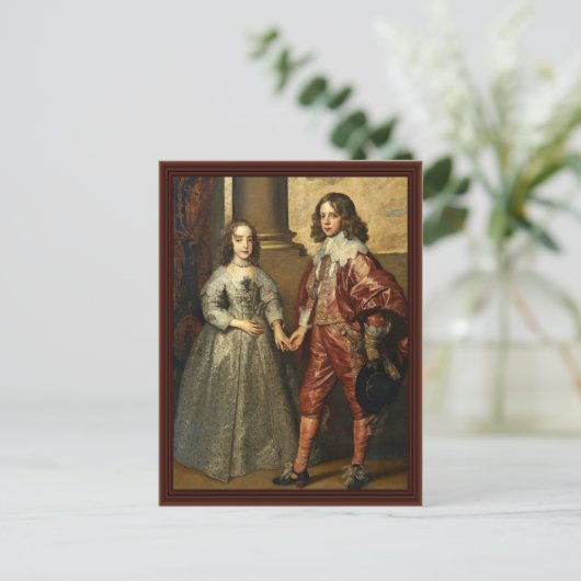 Portrait von William of Orange als Prinz Postkarte (Stehend Vorderseite)