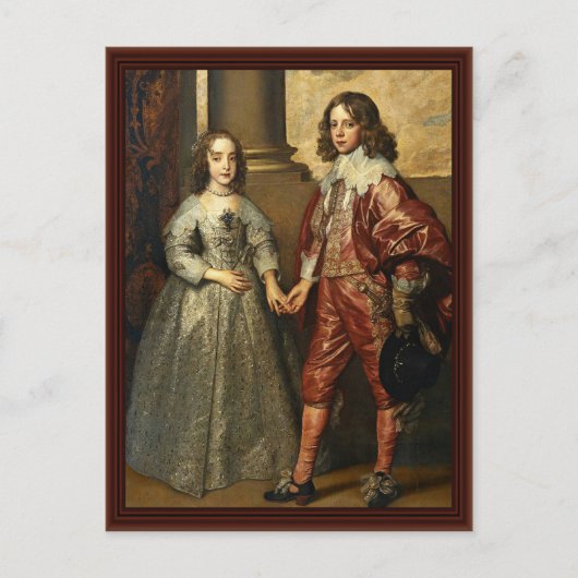 Portrait von William of Orange als Prinz Postkarte (Vorderseite)