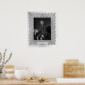 Portrait von William Pitt, 1. Earl of Chatham Poster (Küche)