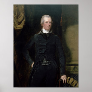 Portrait von William Pitt the Younger Poster