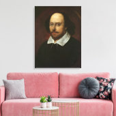 Portrait von William Shakespeare c.1610 Leinwanddruck (Insitu (Wohnzimmer))